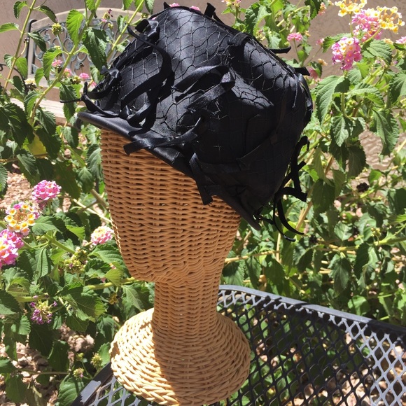 🖤 VINTAGE “Edette Exclusives” ladies HAT! - Picture 3 of 12